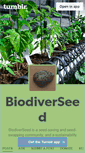 Mobile Screenshot of biodiverseed.com